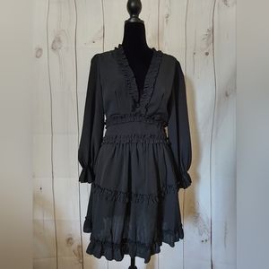 Black mini dress, Size s